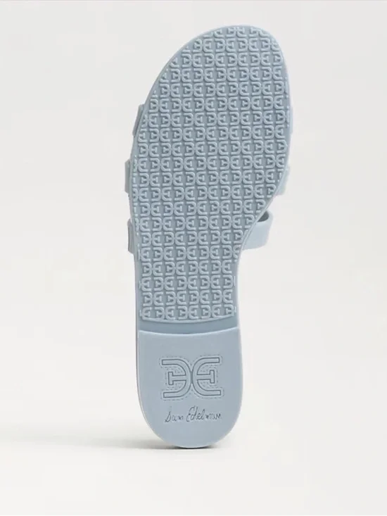 Sam Edelman Women’s Bay Jelly Slide Sandals Cape Blue Size-9 NIB - Picture 6 of 9